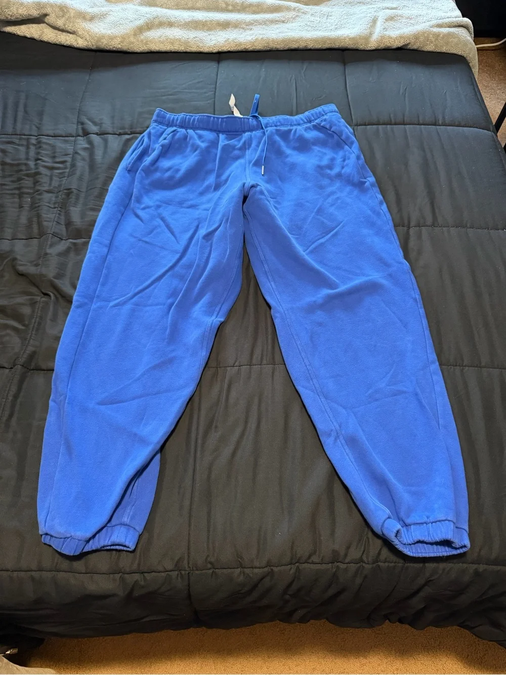Women’s Lululemon scuba jogger Bright Blue Cozy Fleece Sweatpants